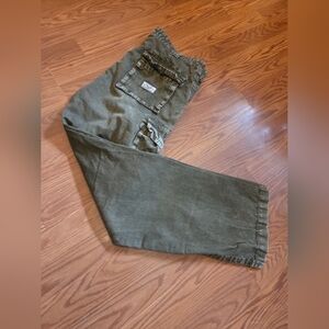 Escapism‎ Cargo Jeans 40x34 Y2k Hunter Green